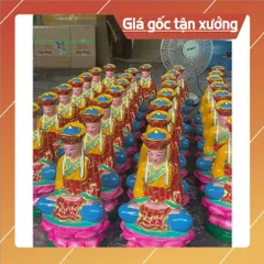 Tôn tượng ngài ĐỊA TẠNG đất nung ngồi 30cm gieo duyên