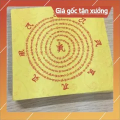 10 tờ Cốt bát nhang thờ thổ công kích cỡ 6x21cm - đã phù