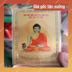 kim bài linh phù phật thích ca HÀNG CAO CẤP, có hoả tốc