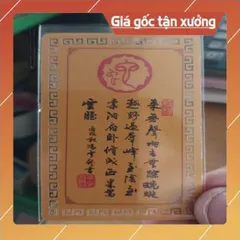 kim bài linh phù con giáp tuổi tỵ HÀNG CAO CẤP, có hoả tốc