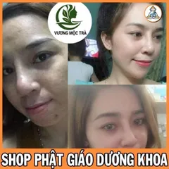 Serum tái tạo da CAO CẤP VƯƠNG MỘC TRÀ chai 30ml chuyên mụn, nám, tàn nhang, sẹo nhanh bong TẶNG BỘT