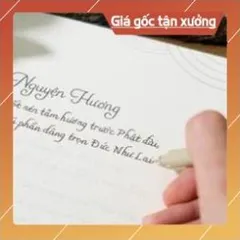 SỔ TAY Chép Kinh Địa Tạng Bổn Nguyện CHỮ MỜ KHỔ LỚN A4 HOẶC A5 - TẶNG VIẾT