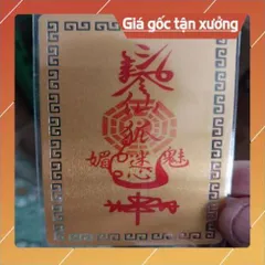 kim bài linh phù cửu vĩ bạch hồ ly HÀNG CAO CẤP, có hoả tốc