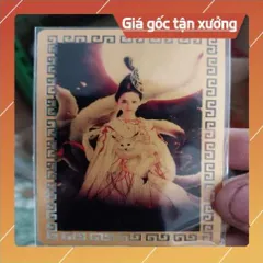 kim bài linh phù cửu vĩ bạch hồ ly HÀNG CAO CẤP, có hoả tốc