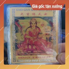 kim bài linh phù thần nữ đại cát HÀNG CAO CẤP, có hoả tốc