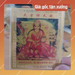 kim bài linh phù thần nữ đại cát HÀNG CAO CẤP, có hoả tốc