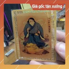 kim bài linh phù thần tài lủu hải thiềm HÀNG CAO CẤP, có hoả tốc