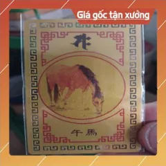 kim bài linh phù con giáp tuổi ngọ HÀNG CAO CẤP, có hoả tốc