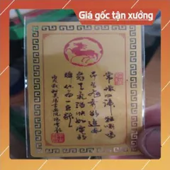 kim bài linh phù con giáp tuổi ngọ HÀNG CAO CẤP, có hoả tốc
