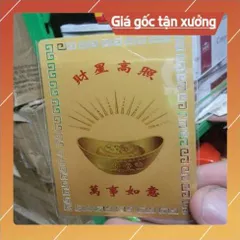 kim bài linh phù thần tài vương hợi HÀNG CAO CẤP, có hoả tốc