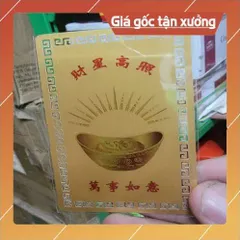kim bài linh phù thần tài vương hợi HÀNG CAO CẤP, có hoả tốc