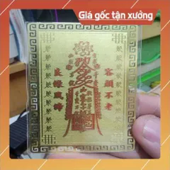 kim bài linh phù cửu vĩ lục hồ ly HÀNG CAO CẤP, có hoả tốc