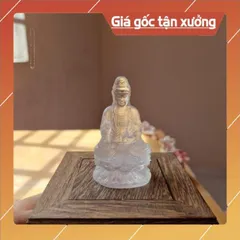 Tượng Mẹ Quan Âm Bồ Tát mini Cao 7cm, Tượng Quan Âm nhỏ để bàn tiểu cảnh