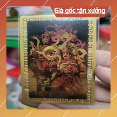 kim bài linh phù tứ đại thiên vương HÀNG CAO CẤP, có hoả tốc