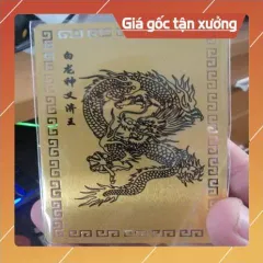 kim bài linh phù bạch long thần HÀNG CAO CẤP, có hoả tốc