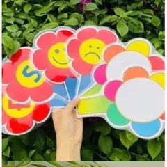 Thẻ mếu cười giáo cụ học tập, đồ dùng dạy học cho giáo viên mầm non