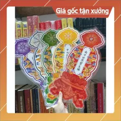 Bài vị ngũ phương Phật ép plastic 40cm có hoả tốc