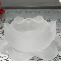 Đế hoa sen lưu ly đặt đèn cày nhiều màu cực đẹp chân rời