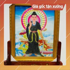 Tranh Thờ Mẹ Diêu Trì Địa Mẫu có hoả tốc