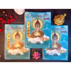 VỞ CHÉP KINH Lương Hoàng Sám in mờ - TẶNG 10 VIẾT
