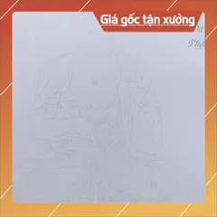 Sổ vẽ 90 tranh mờ đức phật bản in A4