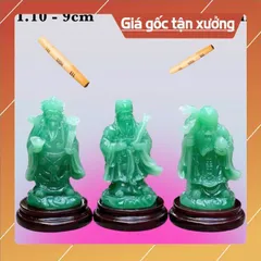 Bộ Tam Đa Phúc Lộc Thọ Cao 9cm. có hoả tốc