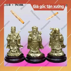 Bộ Tam Đa Phúc Lộc Thọ Cao 9cm. có hoả tốc