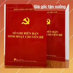 SỔ GHI BIÊN BẢN SINH HOẠT CHUYÊN ĐỀ có hoả tốc