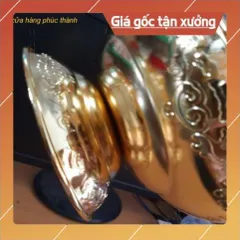 Khay cắm nhang khoan vàng