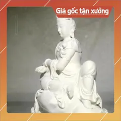 8 MẦU, Tượng ngài Quan Thế Âm tự tại cao 13cm