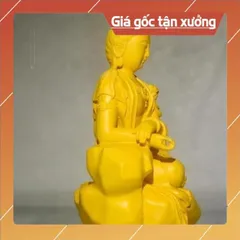 8 MẦU, Tượng ngài Quan Thế Âm tự tại cao 13cm