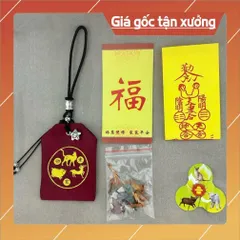 Túi tam tai 2026, 2027 hoá giải hoạn nạn cho các con giáp Hợi Mão Mùi, Túi giải trừ hạn tam tai