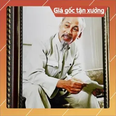 Khung Ảnh Bác Hồ nhiều mẫu nhiều cỡ cực đẹp