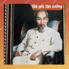 Khung Ảnh Bác Hồ nhiều mẫu nhiều cỡ cực đẹp