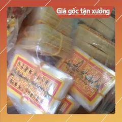 Combo 100 lá may mắn bình an ẤN TRẦN đã ép plastics