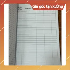 SỔ QUẢN LÝ SAO, CHỤP BMNN (mẫu số 12) có hoả tốc