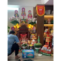 COMBO 16 BỨC TRANH BÀY ĐÀN CÚNG  ÉP PLATIC  CAO 40CM