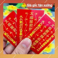 combo 100 thái tuế đỏ ép plastic bền đẹp đã phù