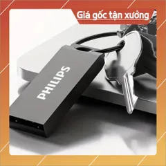 USB PHILIPS 128GB/64GB/32GB/16GB/8GB Chính Hãng – Vỏ Kim Loại Mini Móc Khóa Chống Nước HOẢ TỐC