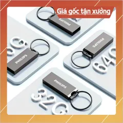 USB PHILIPS 128GB/64GB/32GB/16GB/8GB Chính Hãng – Vỏ Kim Loại Mini Móc Khóa Chống Nước HOẢ TỐC