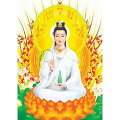 Khung Tranh QUAN THẾ ÂM BỒ TÁT - có khung ( 18 mẫu )  có hoả tốc