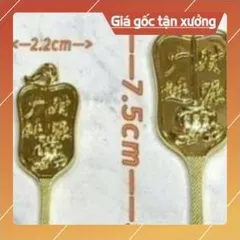 Quạt ông địa MẠ VÀNG CÓ 2 size