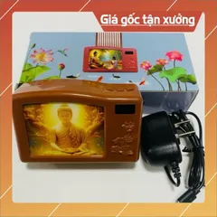 Máy Niệm Phật Mẫu Mới có kinh địa tạng và nhiều bài kinh, có khe thẻ nhớ