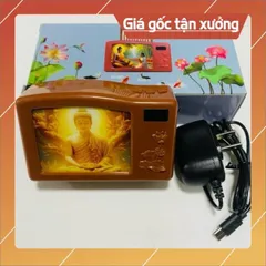 Máy Niệm Phật Mẫu Mới có kinh địa tạng và nhiều bài kinh, có khe thẻ nhớ
