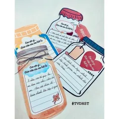 Tờ Lọ mong ước,lọ điều em muốn nói  đã cắt