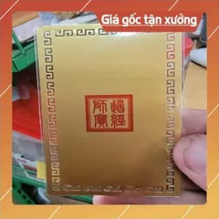 kim bài linh phù thập nhị bát tú HÀNG CAO CẤP, có hoả tốc