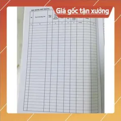 SỔ THU - NỘP ĐẢNG PHÍ ( Mẫu S01/ĐP) CÓ HOẢ TỐC