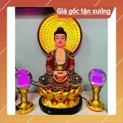 Tượng Phật ADIĐÀ chất liệu composite cao 45cm 🌼🌼 có hoả tốc