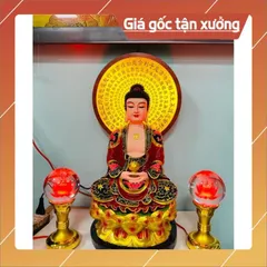 Tượng Phật ADIĐÀ chất liệu composite cao 45cm 🌼🌼 có hoả tốc