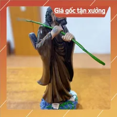 Tượng Tổ Sư Bồ Đề Đạt Ma Nhựa Composite Cao 40cm COMPOSITE